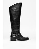 French Connection Yolanda Knee-High Leather Boots - Lyst