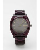 Urban Outfitters Nixon The Time Teller Acetate Watch - Lyst