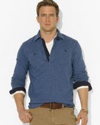 Ralph Lauren Polo Longsleeved Cotton Moleskin Workshirt - Lyst