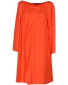 Tibi Short Dress - Lyst