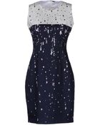 Elie Tahari Short Dress - Lyst