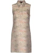 Jil Sander Navy Short Dress - Lyst
