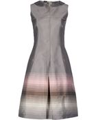 Jil Sander Navy Short Dress - Lyst