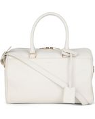 Saint Laurent Small Leather Duffel Bag - Lyst