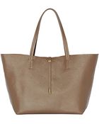 Vince Camuto Leila Leather Tote Bag - Lyst