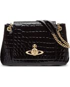 Vivienne Westwood Apollo Mockcroc Leather Shoulder Bag - Lyst