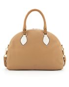 Christian Louboutin Panettone Large Dome Satchel Beigewhite - Lyst