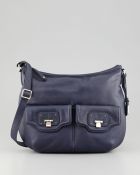 Cole Haan Vintage Valise Leather Crossbody Bag Pacific - Lyst