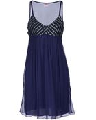 Scee By Twin-set Short Dress - Lyst