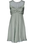 Scee By Twin-set Short Dress - Lyst