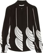 Diane von Furstenberg Lysia Printed Silk Blouse - Lyst