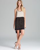 Diane von Furstenberg Dress Abrielle Crystal Silk - Lyst