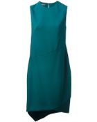 Narciso Rodriguez Asymmetric Shift Dress - Lyst