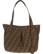Fendi 'Zucca' Tote - Lyst