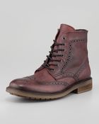 Rogue Wintip Laceup Boot Oxblood - Lyst
