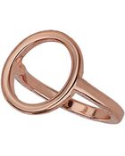 Topshop Circle Cut Out Ring - Lyst