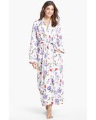 Carole Hochman Designs Fresco Roses Robe - Lyst