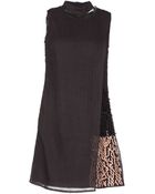 C’N’C Costume National Short Dress - Lyst