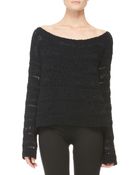 Donna Karan New York Leatherpiped Skinny Pants - Lyst