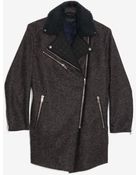 Rag & Bone Turner Zip Detail Coat - Lyst