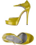 Ernesto Esposito Platform Sandals - Lyst