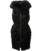 Moncler Gamme Rouge Fur Coat - Lyst