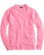 J.Crew Collection Cashmere Pocket Sweater - Lyst