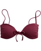 J.Crew Tie-Front Bandeau Top - Lyst