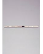 Bebe Skinny Metal Plate Belt - Lyst