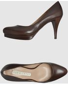 Pura Lopez Platform Pumps - Lyst