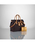 Ralph Lauren Coated Canvas Ricky Tote - Lyst