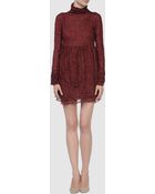 Twin-set Simona Barbieri Short Dress - Lyst
