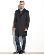 Kenneth Cole Reaction Raburn Wool-Blend Over Coat Slim-Fit - Lyst