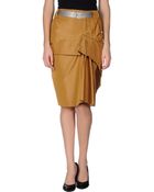Marc Jacobs Knee Length Skirt - Lyst