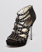MICHAEL Michael Kors Maddie High Heel Platform Sandals - Lyst