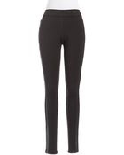 Ivanka Trump Faux Leather Ponte Pants - Lyst
