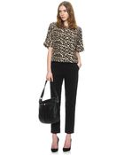 Whistles Safari Leopard Print Top - Lyst