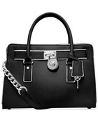Michael Kors Hamilton Specchio East West Satchel - Lyst