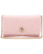 Dolce & Gabbana Sequined Shoulder Bag - Lyst