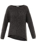 Helmut Lang Flecked Alpaca Blend Sweater - Lyst
