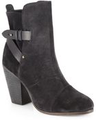 Rag & Bone Kinsey Suede Leather Ankle Boots - Lyst
