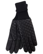 Rag & Bone Rib Quilt Gloves - Lyst