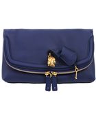 Alexander McQueen Padlock Clutch - Lyst