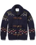 Ovadia And Sons Patterned Chunkyknit Wool Sweater - Lyst