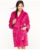 Tommy Hilfiger Super Soft Short Robe - Lyst