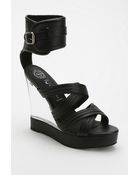 Urban Outfitters Assume Clear Wedge Platform - Lyst