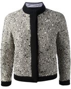 Giambattista Valli Embellished Tweed Jacket - Lyst