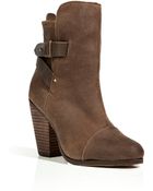 Rag & Bone Leather Boots In Brown - Lyst