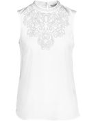 H&M Satin Blouse - Lyst