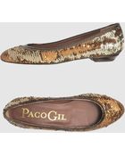 Paco Gil Ballet Flats - Lyst